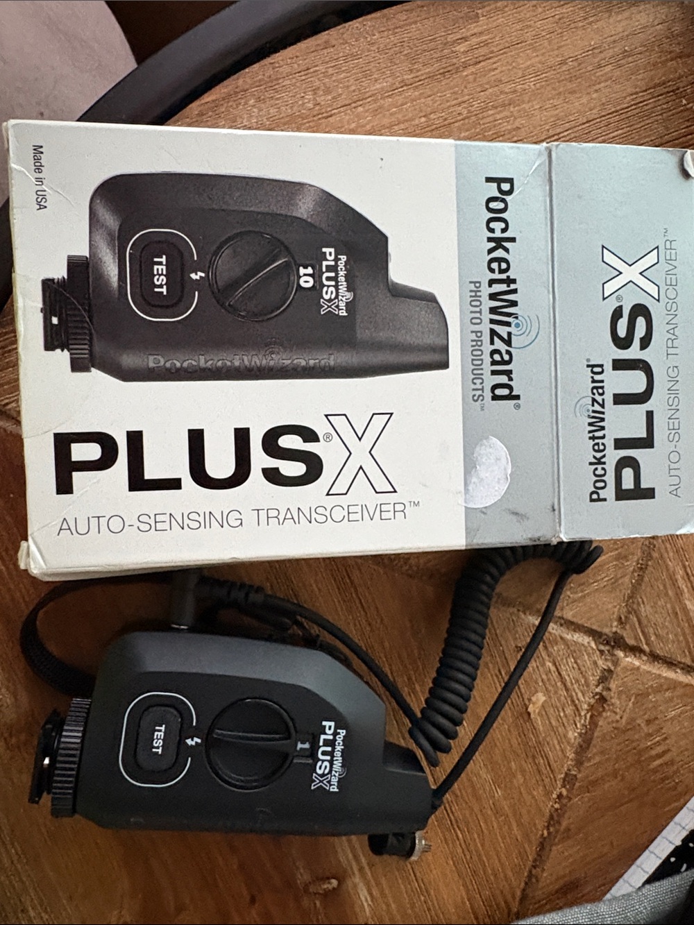 PocketWizard PlusX Auto-Sensing Transceiver - Black